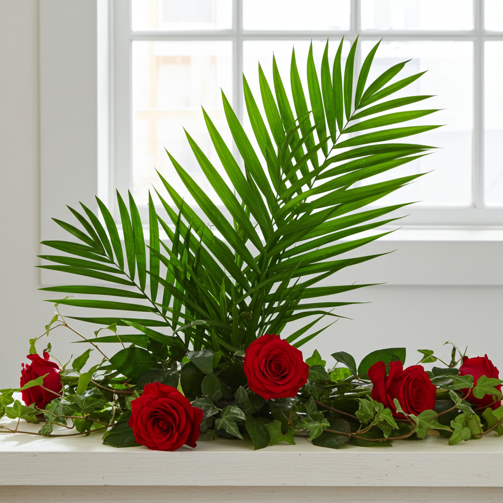 palma esmeralda planta Paquete de 15 palmas esmeralda – Fresh Palm Leaves
