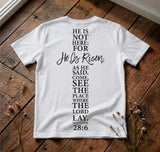 He Is Risen “Cross” T-Shirt