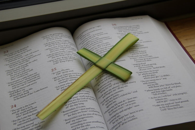 Cruz de palma de mano